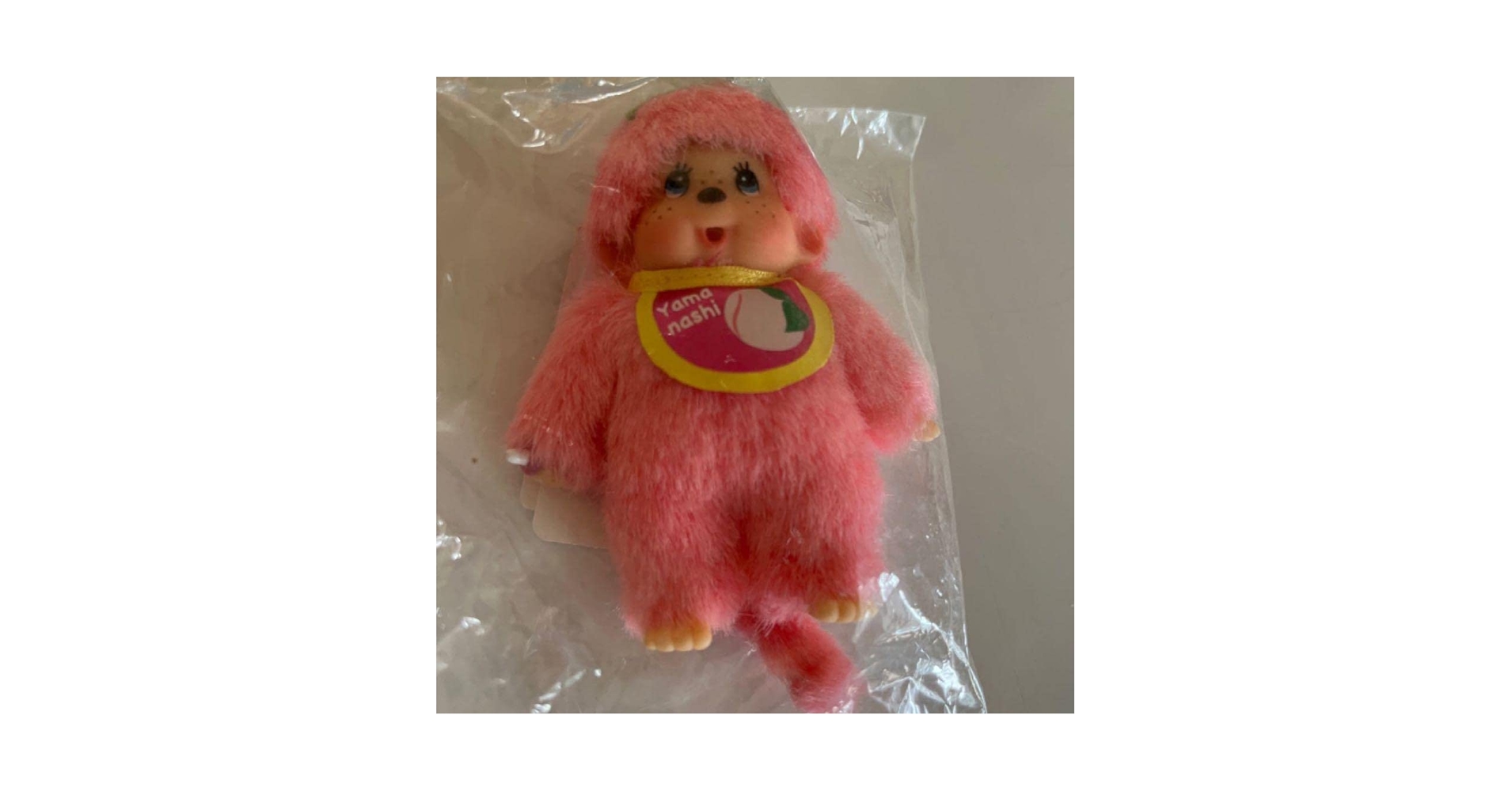 Amazon.co.jp: 山梨限定 もんちっち モンチッチ ピンク 桃